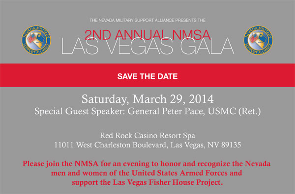 The Nevada Military Support Alliance Presents the 2nd Annual NMSA Las Vegas Gala